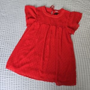 Romeo and Juliet Couture swiss dot blouse